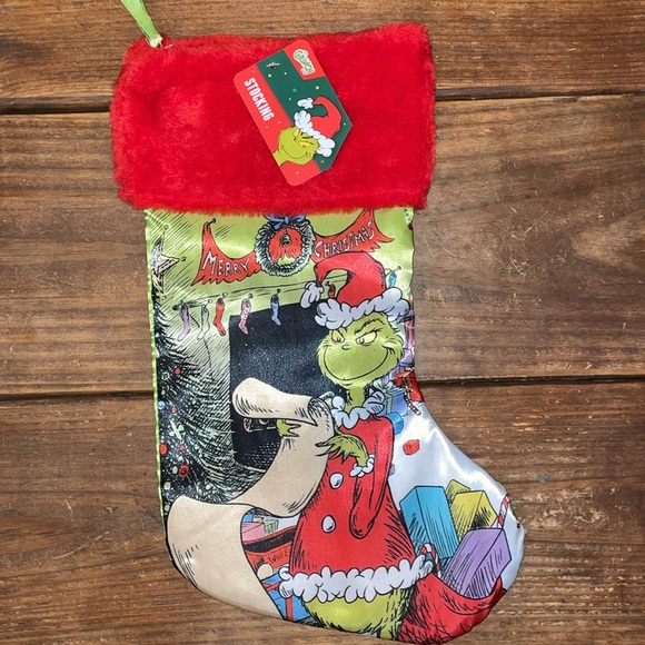 The Grinch Christmas stocking new - Picture 1 of 13